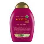 شامپو ترمیم کننده مو او جی ایکس مدل Keratin Oil حجم 385 میل