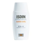 ضد آفتاب و ضد لک بدون رنگ ایزدین مدل Active Unify مناسب پوست نرمال و خشک +SPF50 حجم 50 میل
