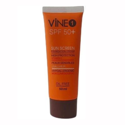 ضد آفتاب رنگی واین یک شماره 1 مدل Natural Beige مناسب انواع پوست حجم 50 میل