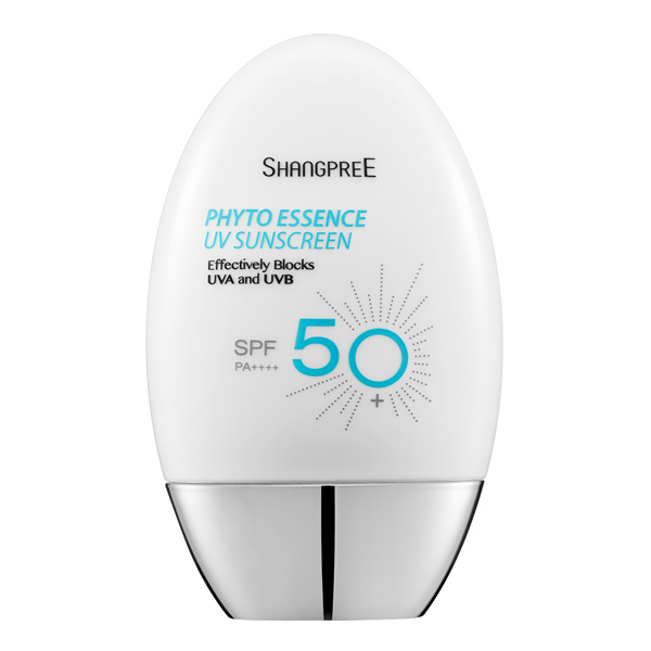 Shangpree-Phyto-Essence-UV-Sunscreen.-SPF-50+ کرم ضد آفتاب بی رنگ شانگپری مدل Phyto Essence مناسب انواع پوست با +SPF50 حجم 60 میل