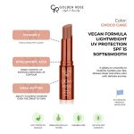 بالم لب تینت گلدن رز مدل Glow Kiss با SPF15 رنگ Choco Cake شماره 06