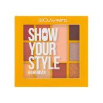 پالت سایه چشم 10 رنگ پاستل مدل Show Your Style Bohemian