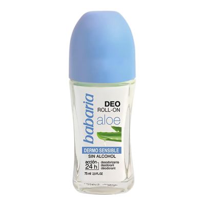 رول ضد تعریق 24 ساعته باباریا مدل Aloe حجم 75 میل