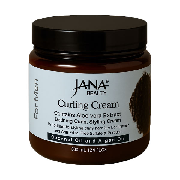 jana-beauty-curling-cream-for-men-380ml(3) کرم فر کننده موی جانا مناسب آقایان حجم 380 میل