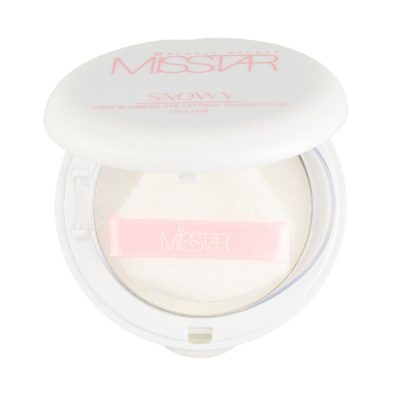 پودر تثبیت کننده آرایش میس استار رنگ Snowy شماره 01